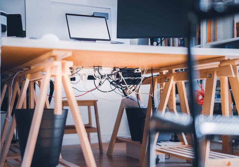 Simple Ways to Organize Cables and Chargers Neatly